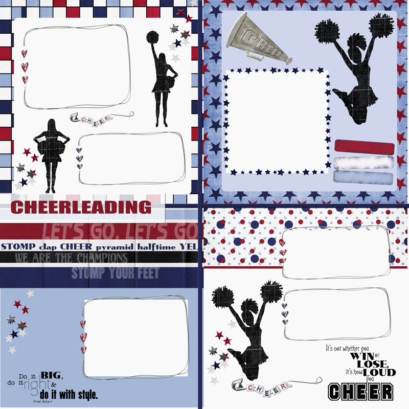 Cheerleading Template