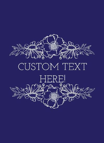 Thank You - CUSTOM TEXT